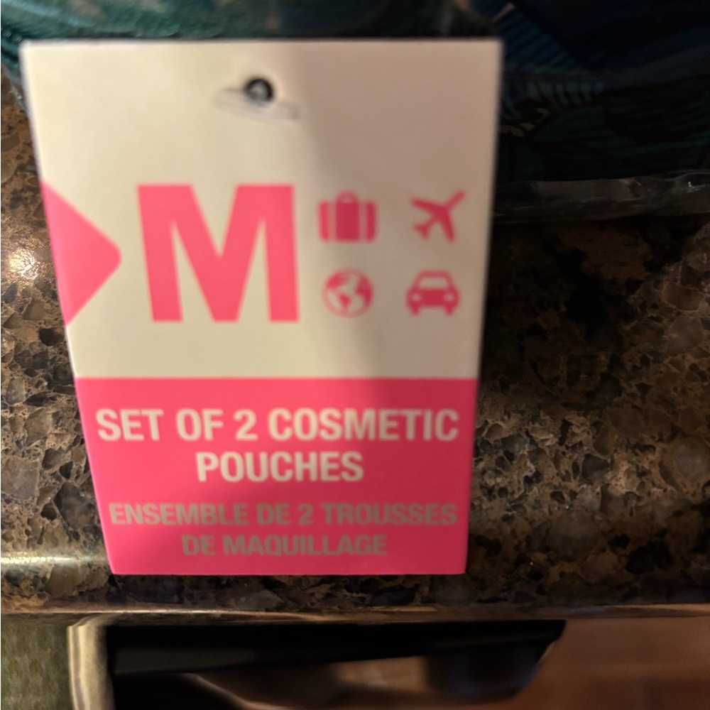 Set 2 Cosmetic bags